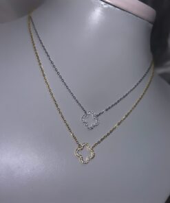 Collier trèfle