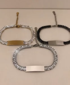 Alternative view of Bracelet Diamond PERSONNALISÉ