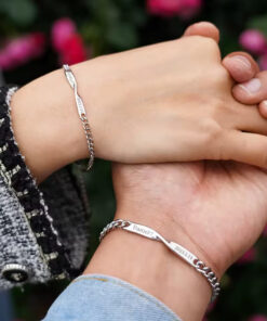Paire bracelet duo