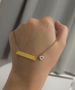 Collier personnalisé amour