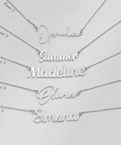 Alternative view of Collier personnalisable 🤍