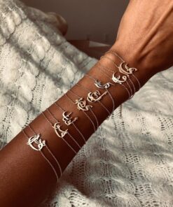 Bracelet personnalisé double chaine