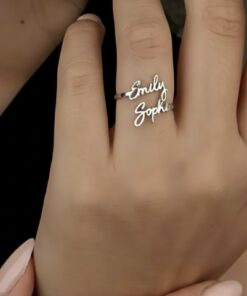 Bague prénoms
