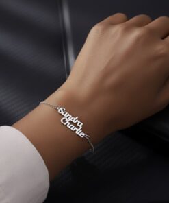 Bracelet 2 prénoms personnalisable
