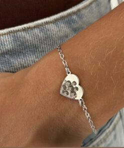 Bracelet cœur photo
